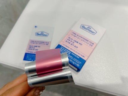 フォロバ100  mappi on LIPS 「THEFACESHOPDr.belmeurピンクGLTフィルム..」(5枚目)