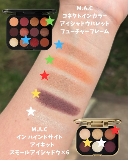 コネクト イン カラー アイシャドウ パレット × 12/M・A・C/アイシャドウパレットを使ったクチコミ(2枚目)