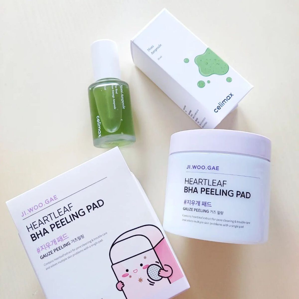BHA消しゴムピーリングパッド/celimax/トナーパッドを使ったクチコミ（1枚目）