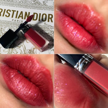 ルージュディオールフォーエヴァーリキッドシークイン/Dior/口紅を使ったクチコミ（3枚目）
