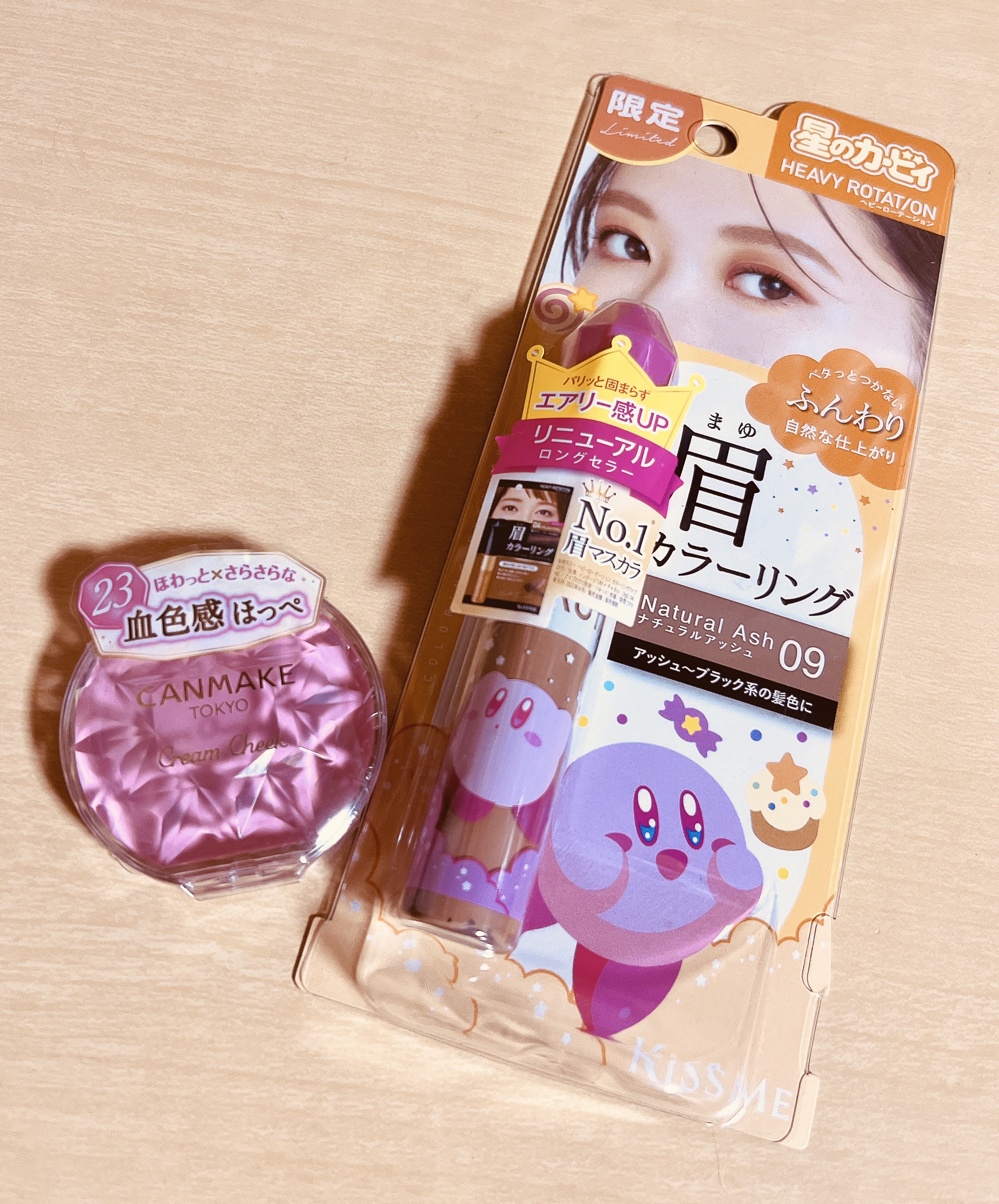 ヘビーローテーション カラーリングアイブロウEX/ヘビーローテーション/眉マスカラを使ったクチコミ（1枚目）