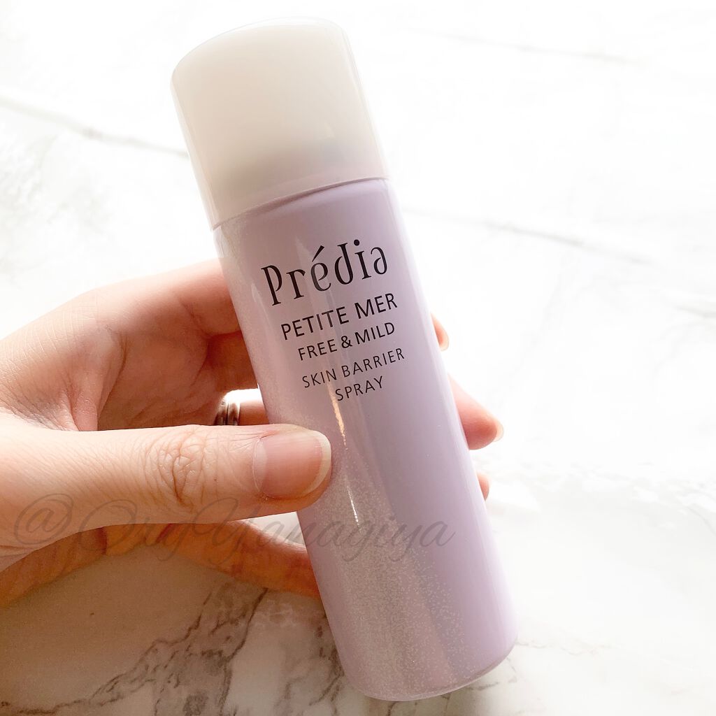 プティメール フリー&マイルド スキンバリア スプレー【限定品】/Prédia/ミスト状化粧水を使ったクチコミ（2枚目）