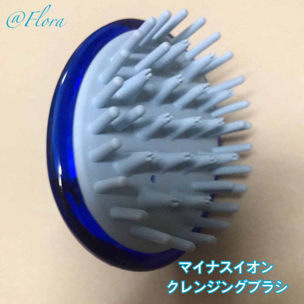 マイナスイオン　頭皮のクレンジングブラシ/池本刷子工業/スカルプブラシを使ったクチコミ（1枚目）