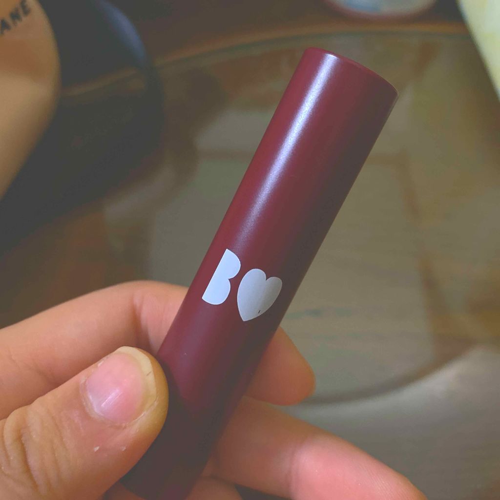 かほ on LIPS 「色味がエロかわいいクリアレッドの07番束縛RED💕付けたあとは..」(1枚目)