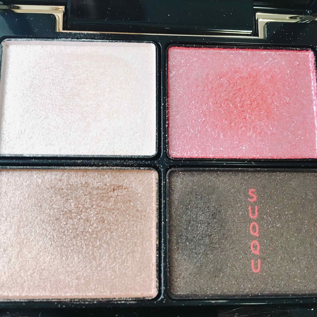 デザイニング カラー アイズ 114 花明 -HANAAKARI/SUQQU/アイシャドウパレットを使ったクチコミ（3枚目）