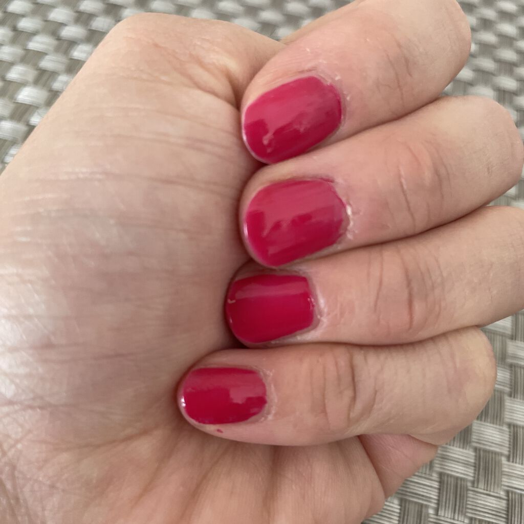 ネイル エナメル/ちふれ/マニキュアを使ったクチコミ（3枚目）