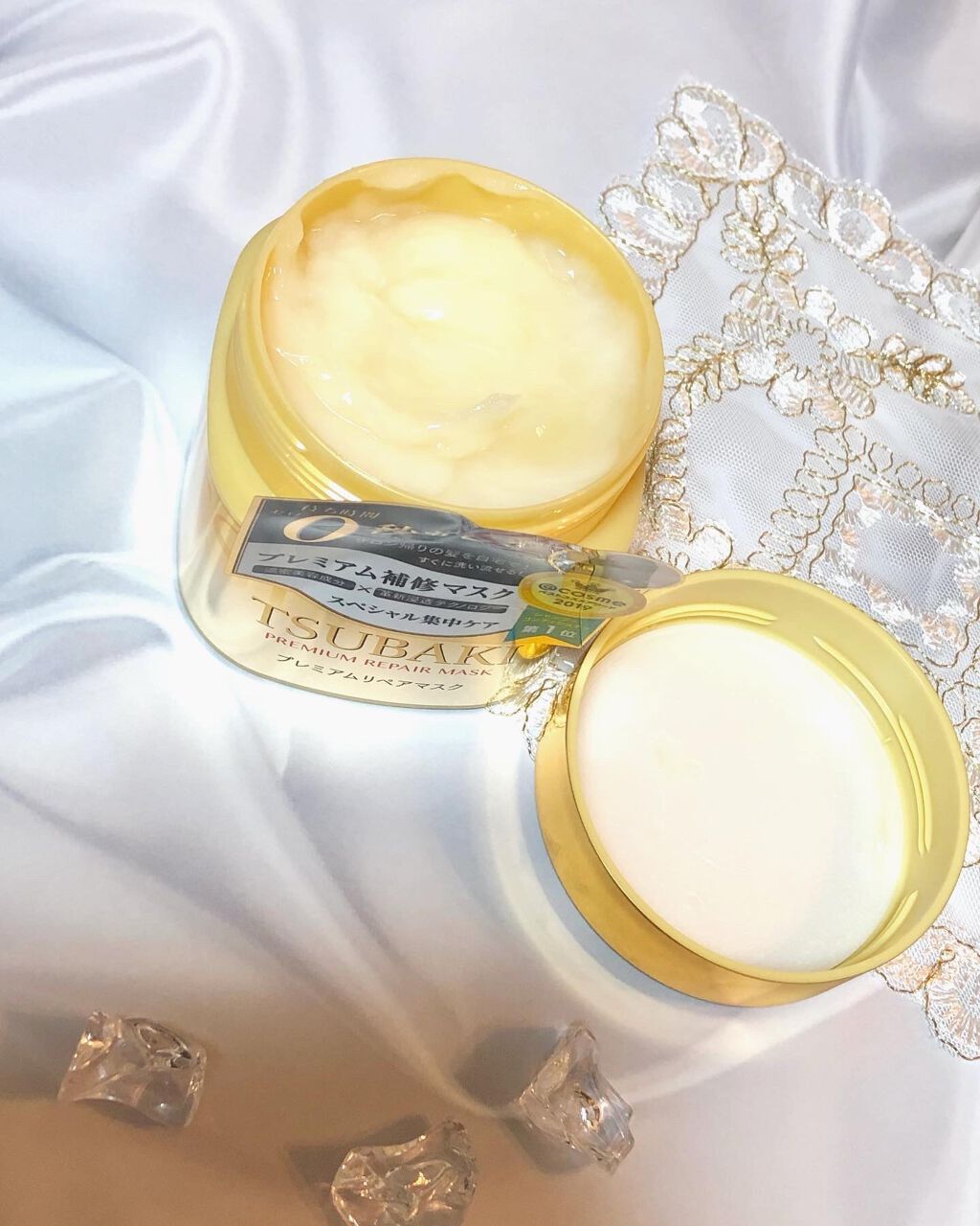 プレミアムリペアマスク(資生堂 プレミアムリペアマスク)/TSUBAKI/ヘアマスク・ヘアパックを使ったクチコミ(2枚目)