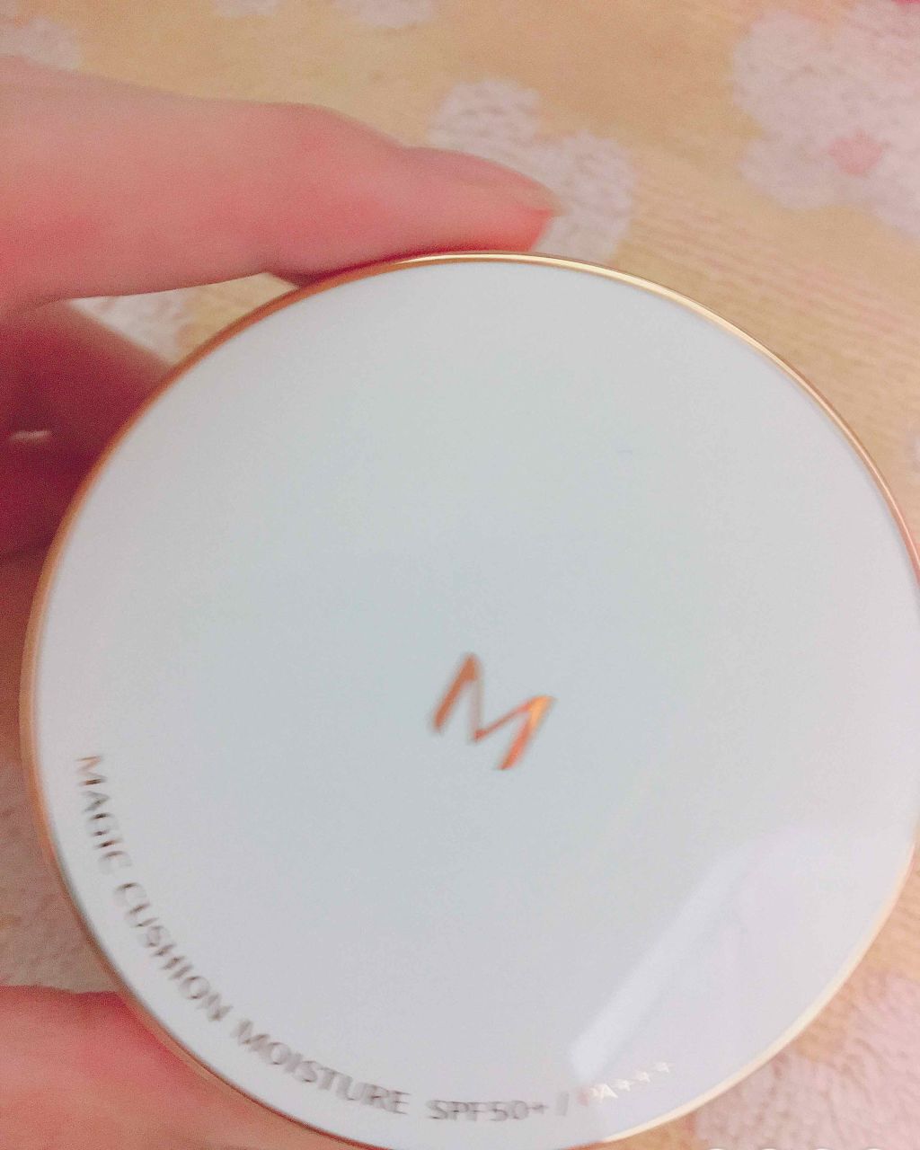 M クッション ファンデーション(モイスチャー)/MISSHA/クッションファンデーションを使ったクチコミ(1枚目)