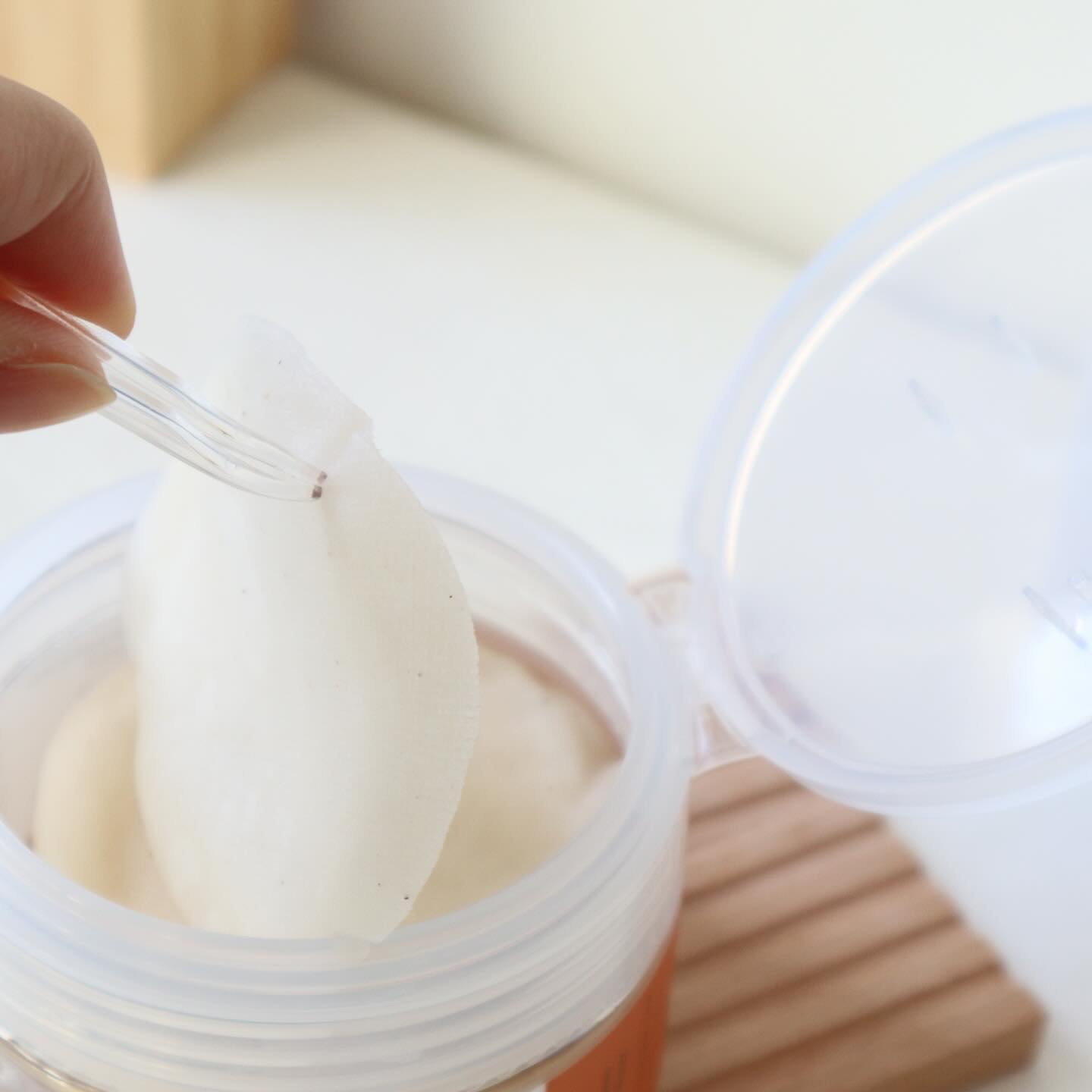 ジンジャーアクアリリーフパッド 60枚/Bonajour/トナーパッドを使ったクチコミ（3枚目）