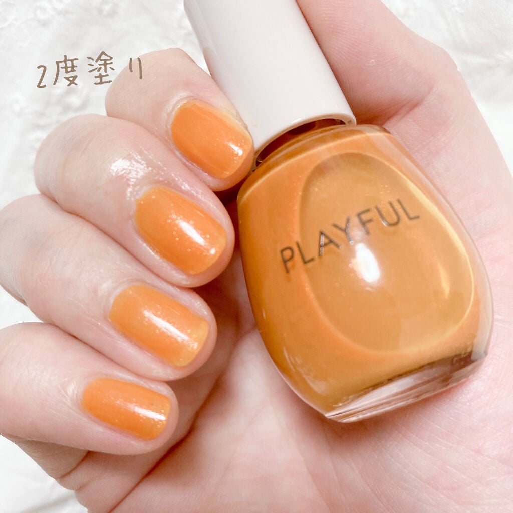 プレイフル アップデートネイル/PLAYFUL/オールインワンネイルを使ったクチコミ(3枚目)