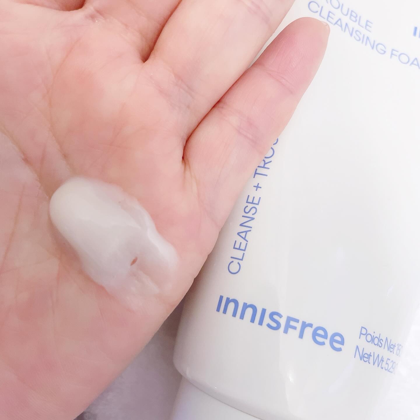 ビジャ　クリア　クレンジングフォーム/innisfree/洗顔料を使ったクチコミ（3枚目）