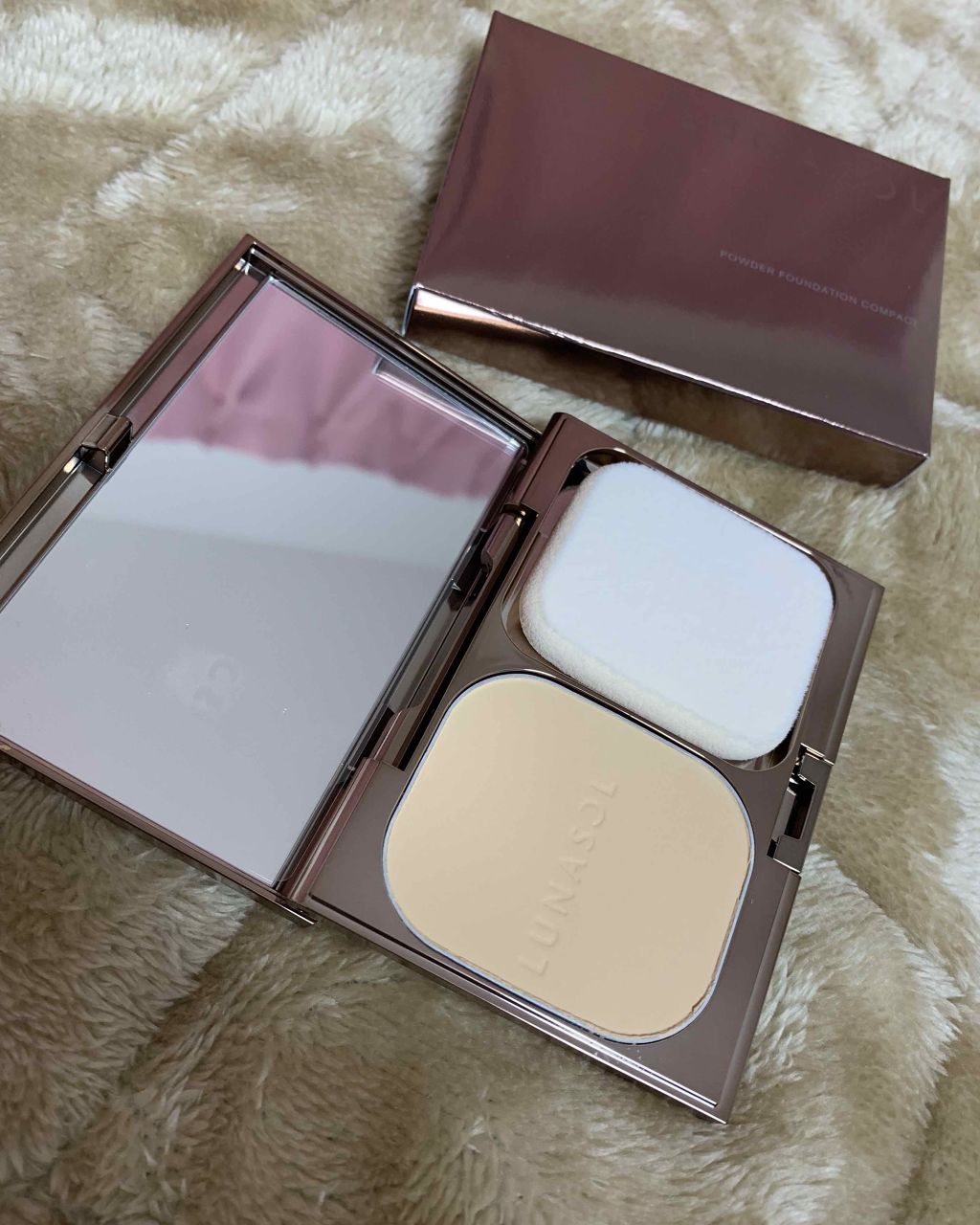 スキンモデリングパウダーファンデーション/LUNASOL/パウダーファンデーションを使ったクチコミ(2枚目)