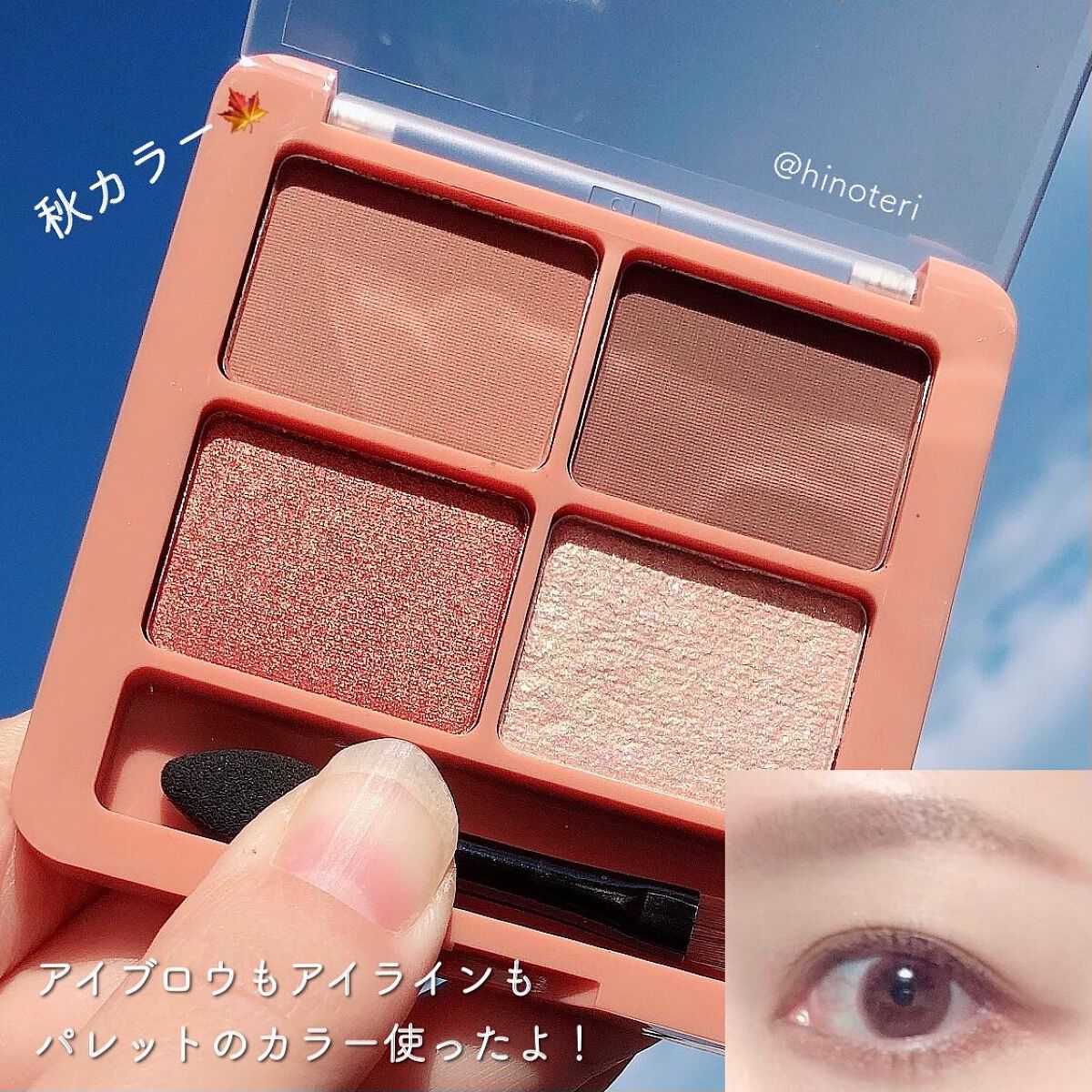 わんだふるアイカラー 03 ポメテラコッタ（テラコッタ系）/KIREI FACTORY/アイシャドウパレットを使ったクチコミ（2枚目）