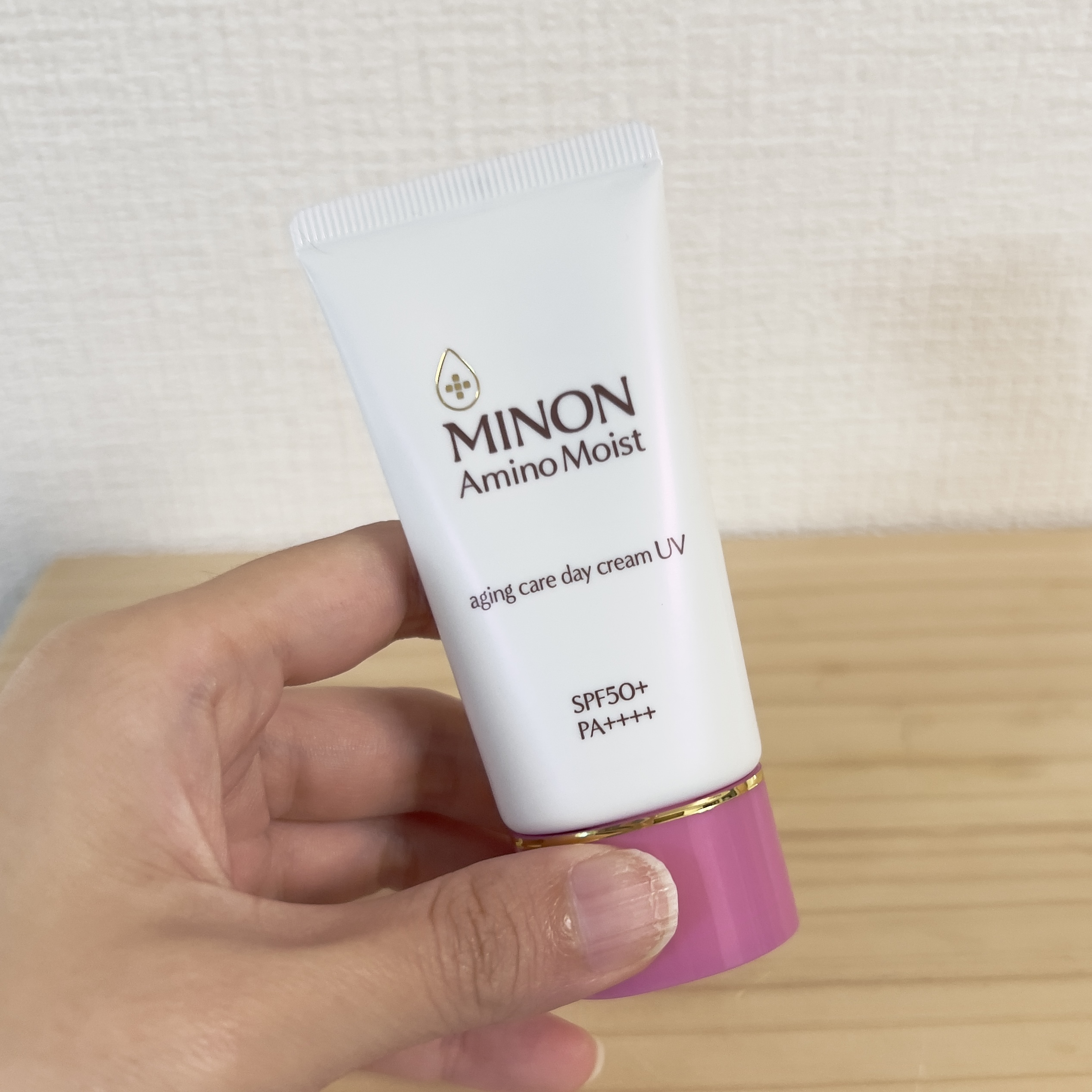 ミノン アミノモイスト エイジングケア デイクリームUV/ミノン/日焼け止めクリームを使ったクチコミ（2枚目）