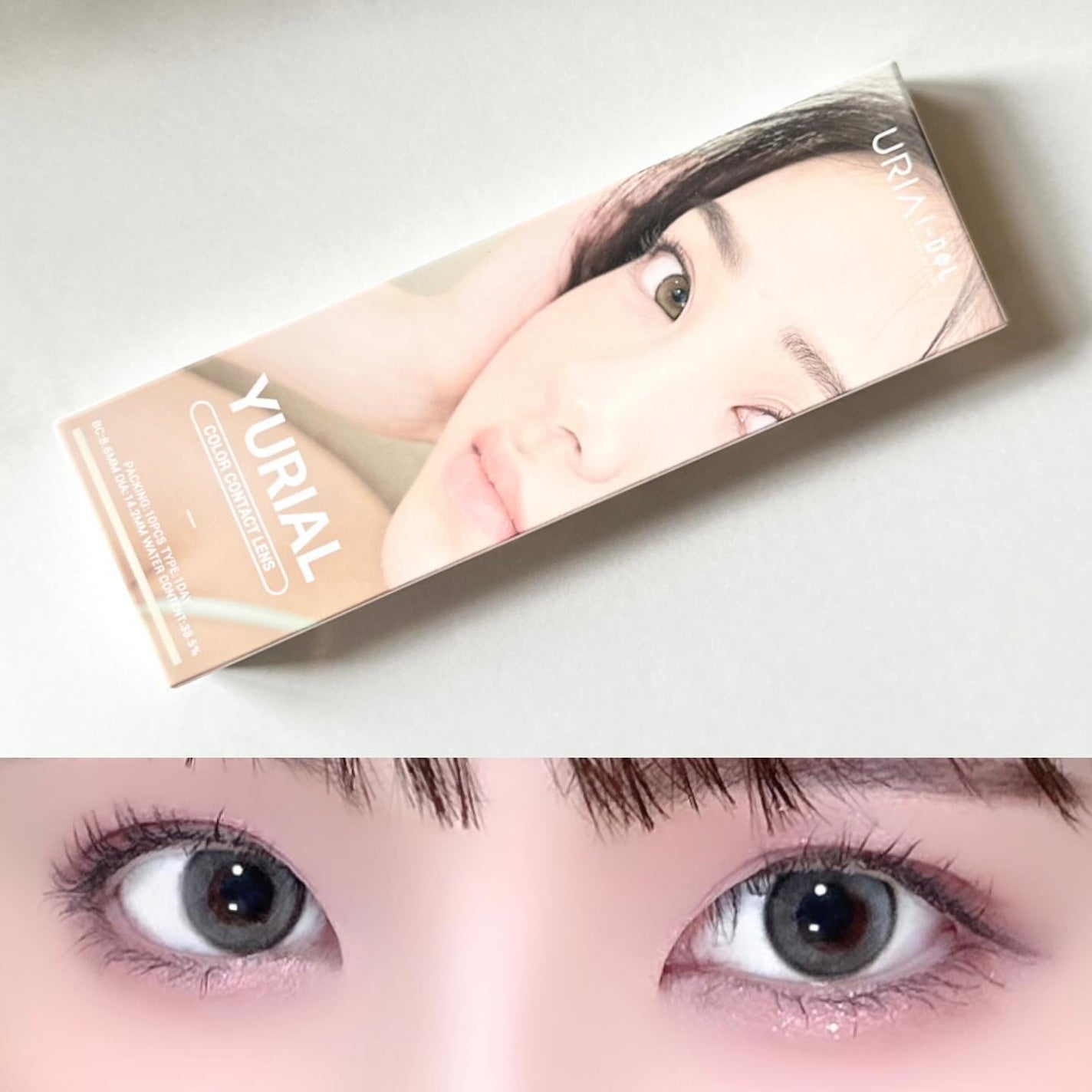 YURIAL 1DAY/URIA i-DOL/ワンデー(1DAY)カラコンを使ったクチコミ(3枚目)