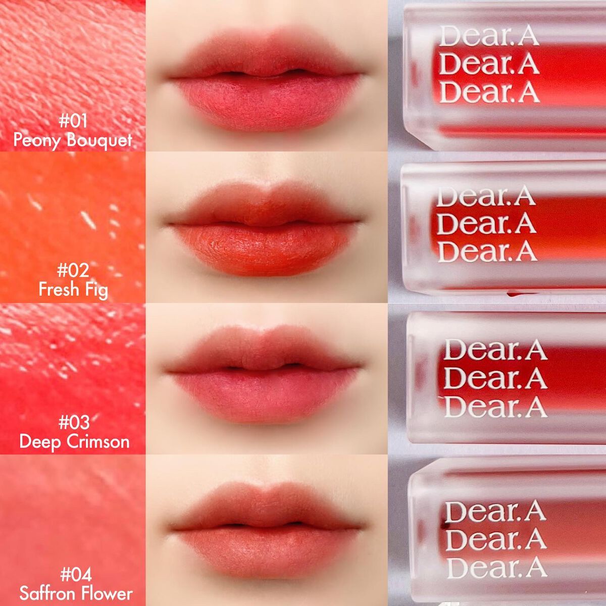 シアーベルベットティント/Dear.A/リップティントを使ったクチコミ(5枚目)