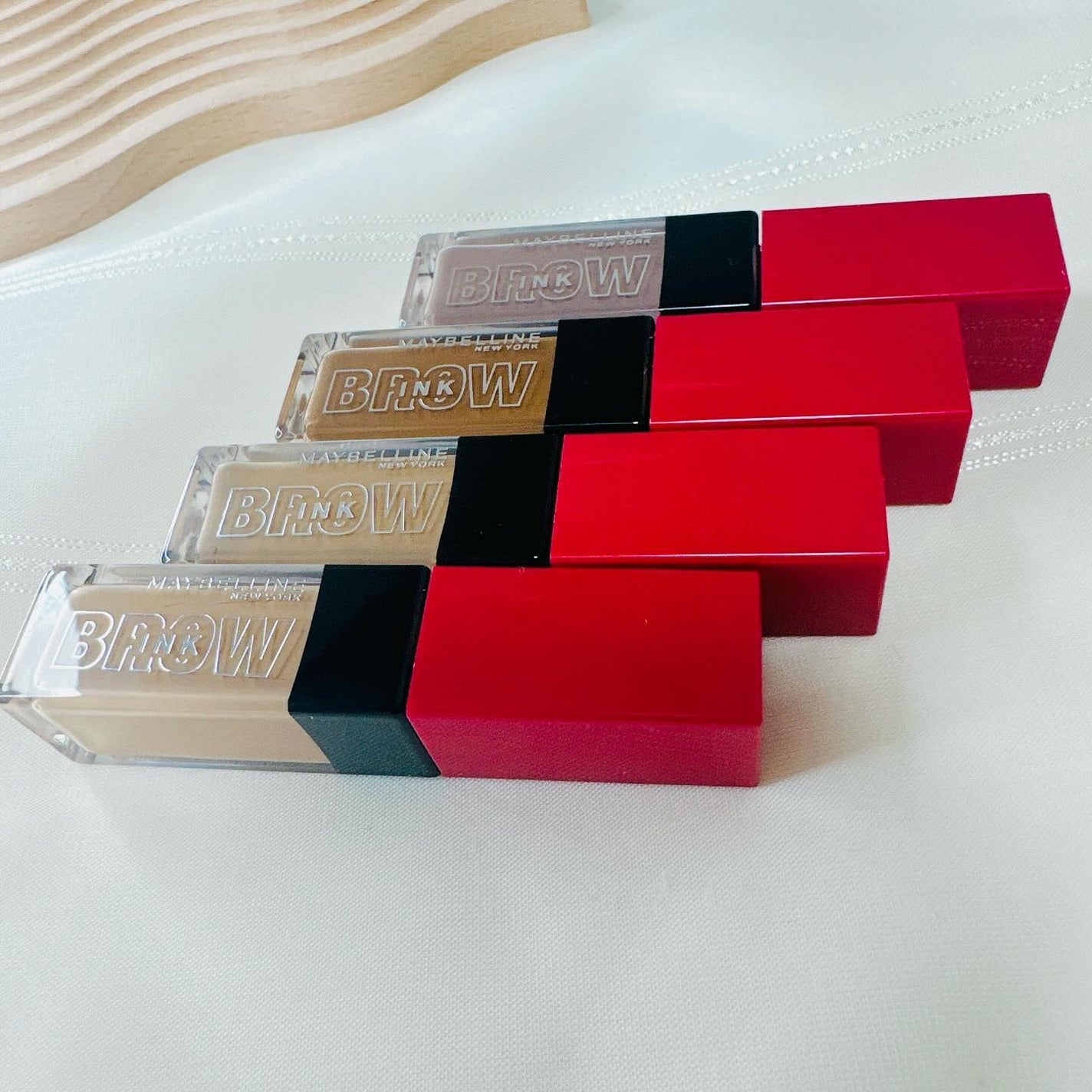 ブロウインク 3D スタイリングジェル/MAYBELLINE NEW YORK/眉マスカラを使ったクチコミ(5枚目)