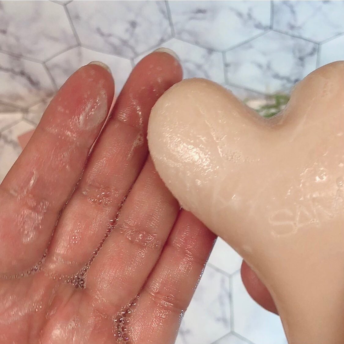 PHセンシティブクレンジングカッサバー/SAM'U/その他洗顔料を使ったクチコミ(3枚目)