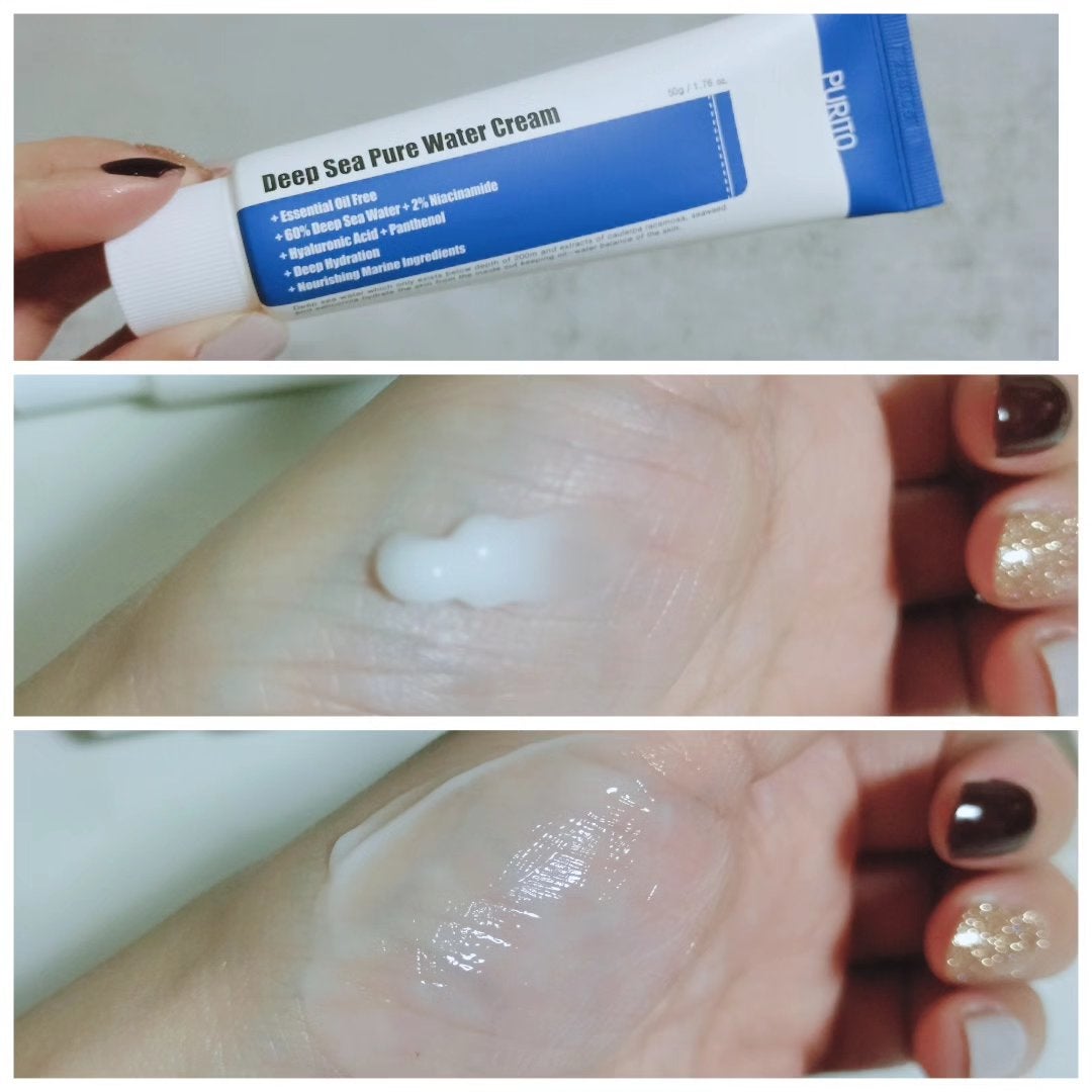 ディープシーピュアウォータークリーム/PURITO/フェイスクリームを使ったクチコミ(4枚目)