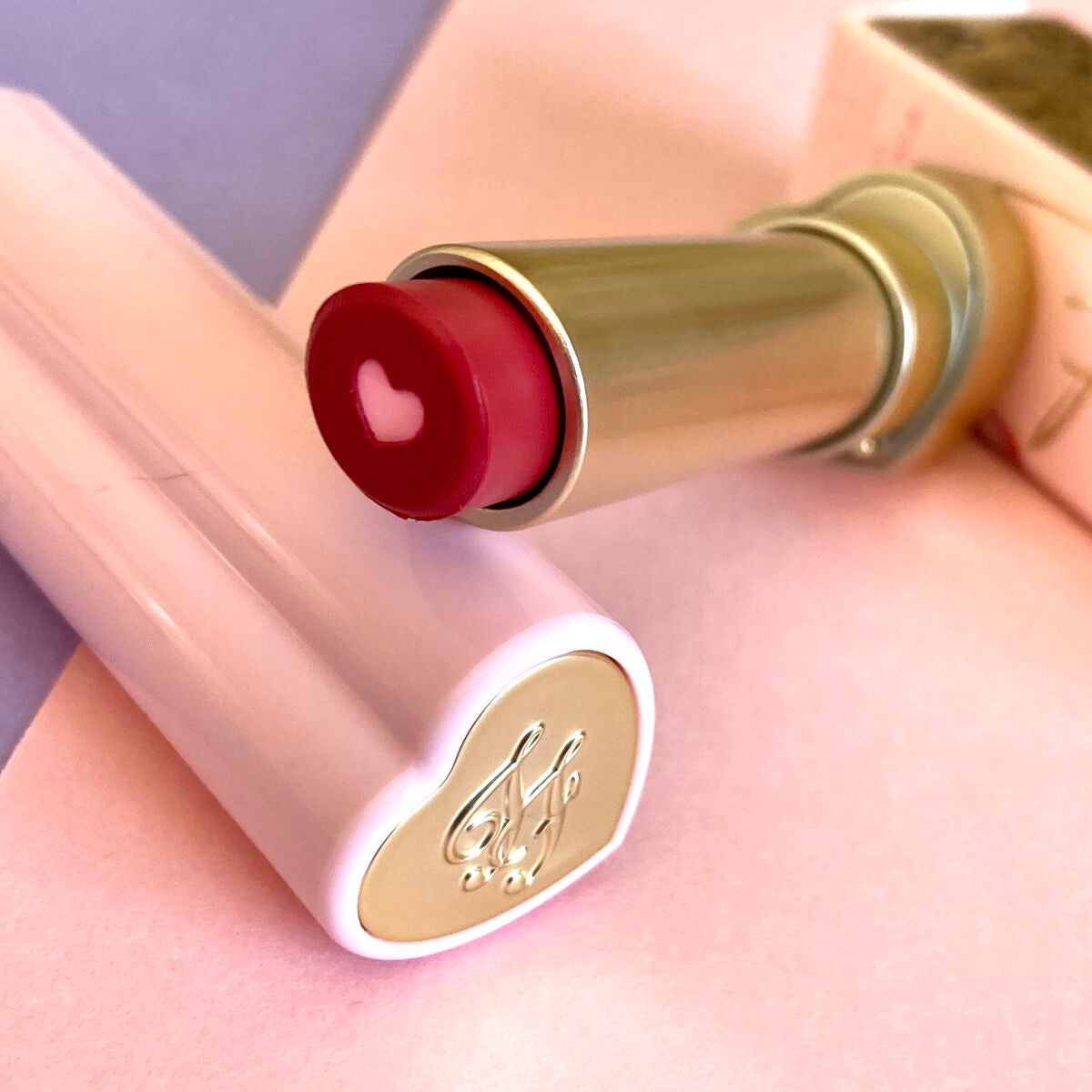 トゥー フェム ハート コア リップスティック/Too Faced/口紅を使ったクチコミ(2枚目)