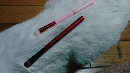 春姫 アイシャドウブラシ/DAISO/メイクブラシを使ったクチコミ(1枚目)