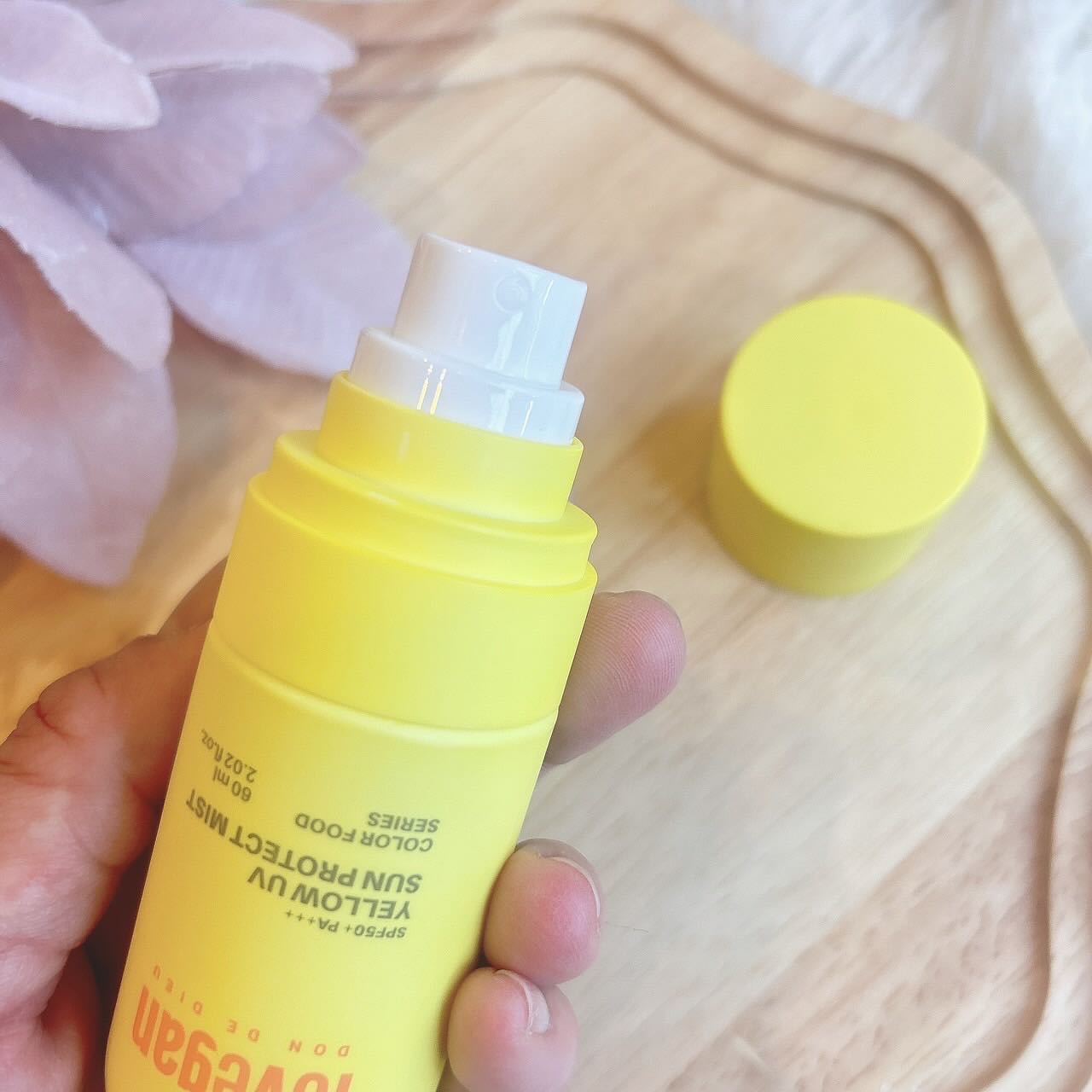 カラーフードシリーズホワイトホールサムクレンジングバーム/Tovegan/クレンジングバームを使ったクチコミ（3枚目）