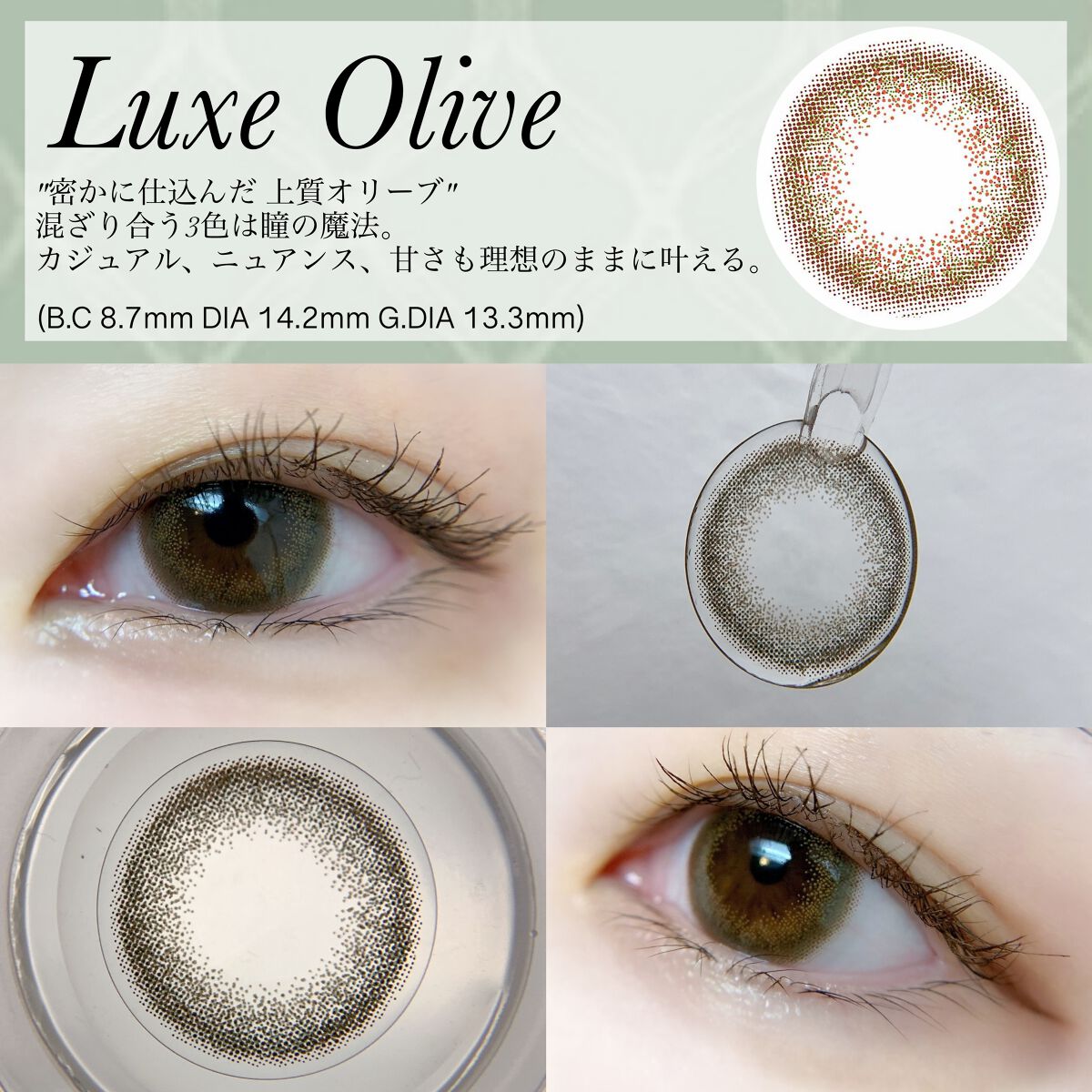 1DAY Refrear elebelle/Refrear/ワンデー(1DAY)カラコンを使ったクチコミ(2枚目)