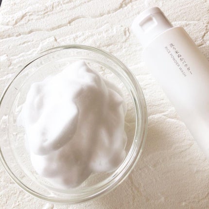 洗う米ぬかパウダー/米一途/洗顔パウダーを使ったクチコミ(5枚目)