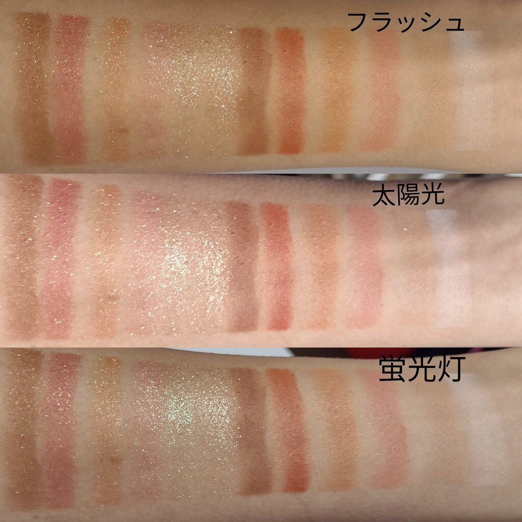 リトルエンジェル12色アイシャドウパレット/FlowerKnows/アイシャドウパレットを使ったクチコミ(4枚目)