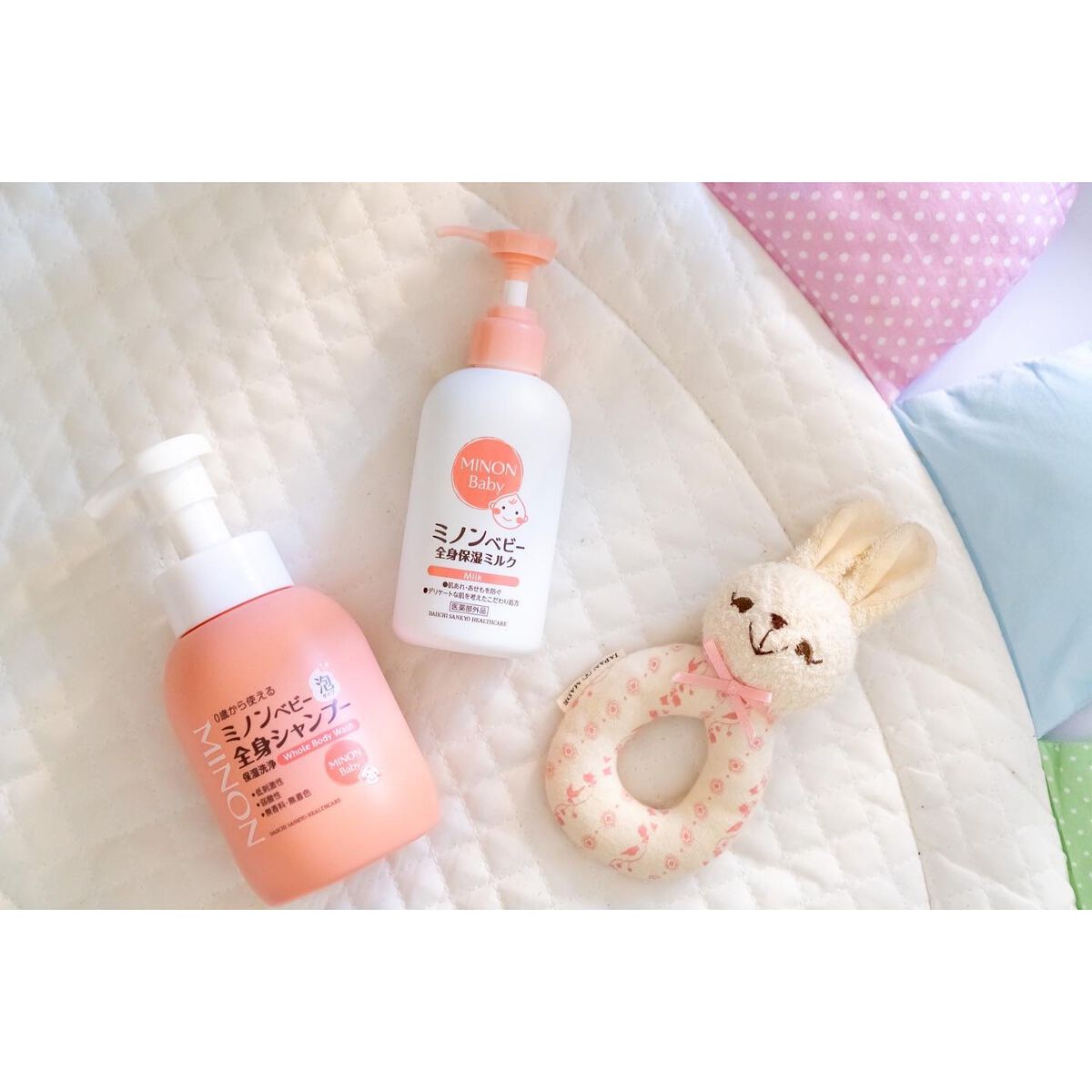 ミノンベビー全身保湿ミルク/ミノン/ボディミルクを使ったクチコミ（2枚目）