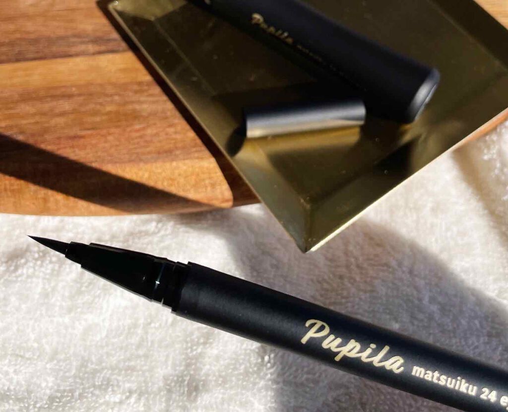 matsuiku 24 eyeliner/PUPILA/リキッドアイライナーを使ったクチコミ（2枚目）