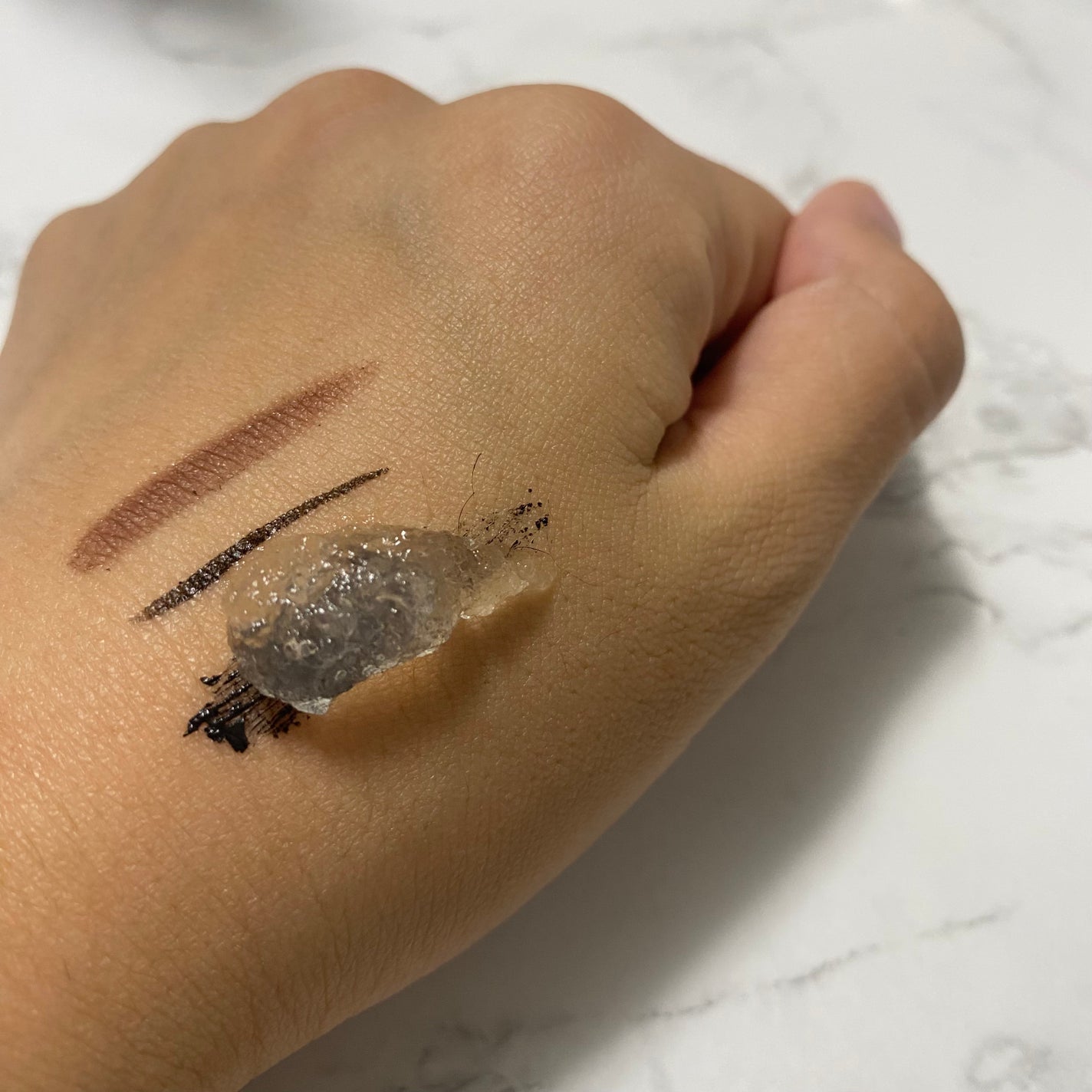 マンナンジェリーハイドロウォッシュ/PLUEST/洗顔料を使ったクチコミ(2枚目)