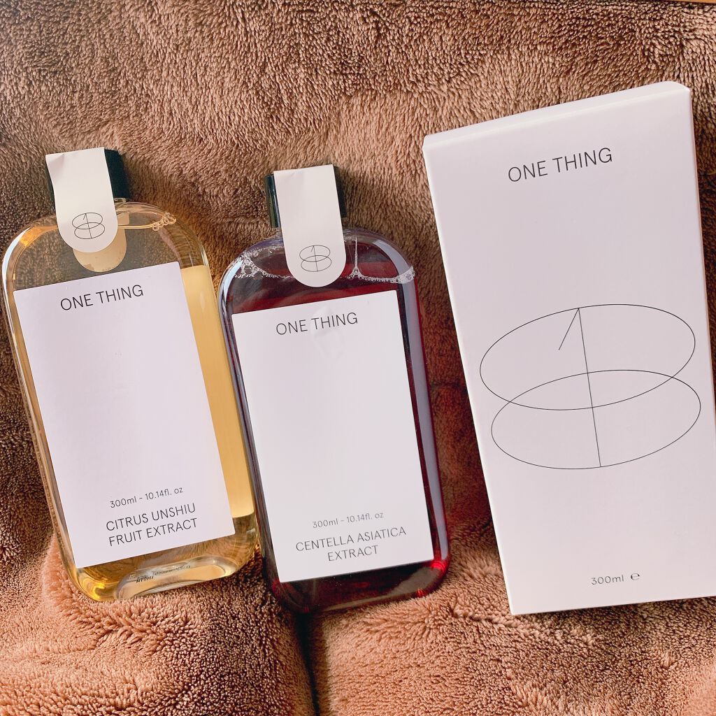青みかん化粧水/ONE THING/化粧水を使ったクチコミ(1枚目)