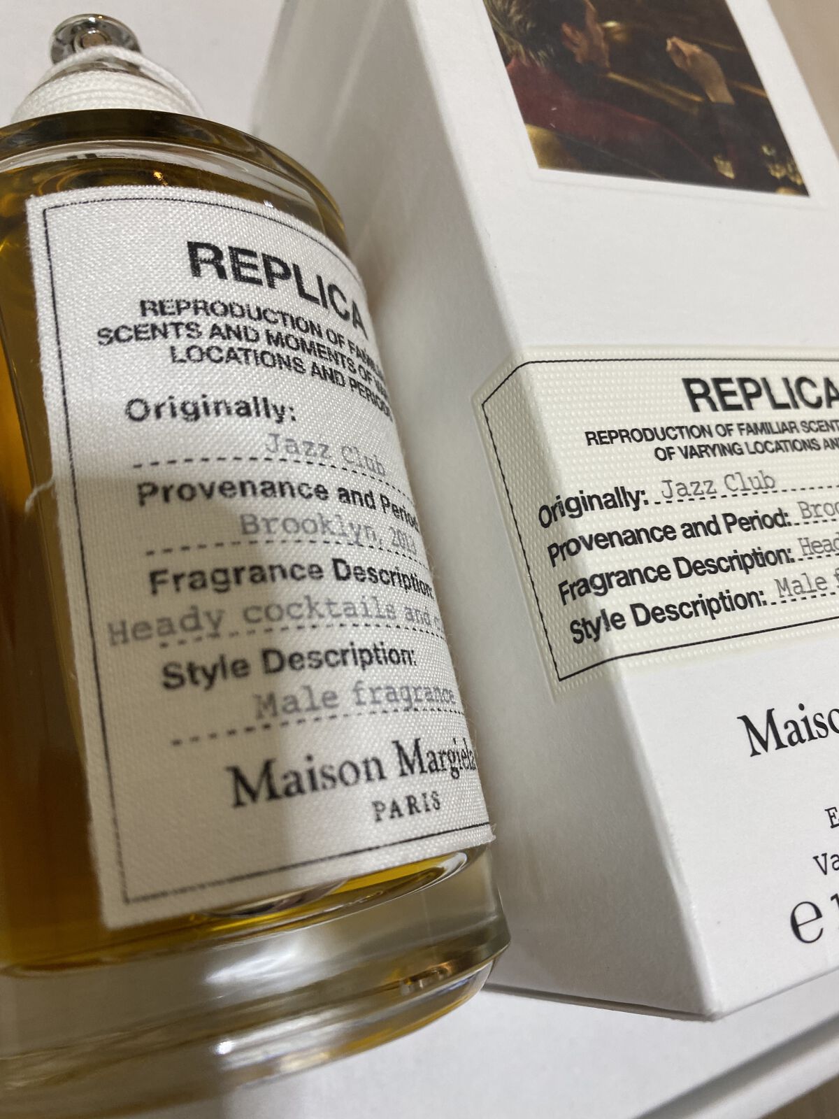 試してみた】レプリカ オードトワレ ジャズ クラブ Maison