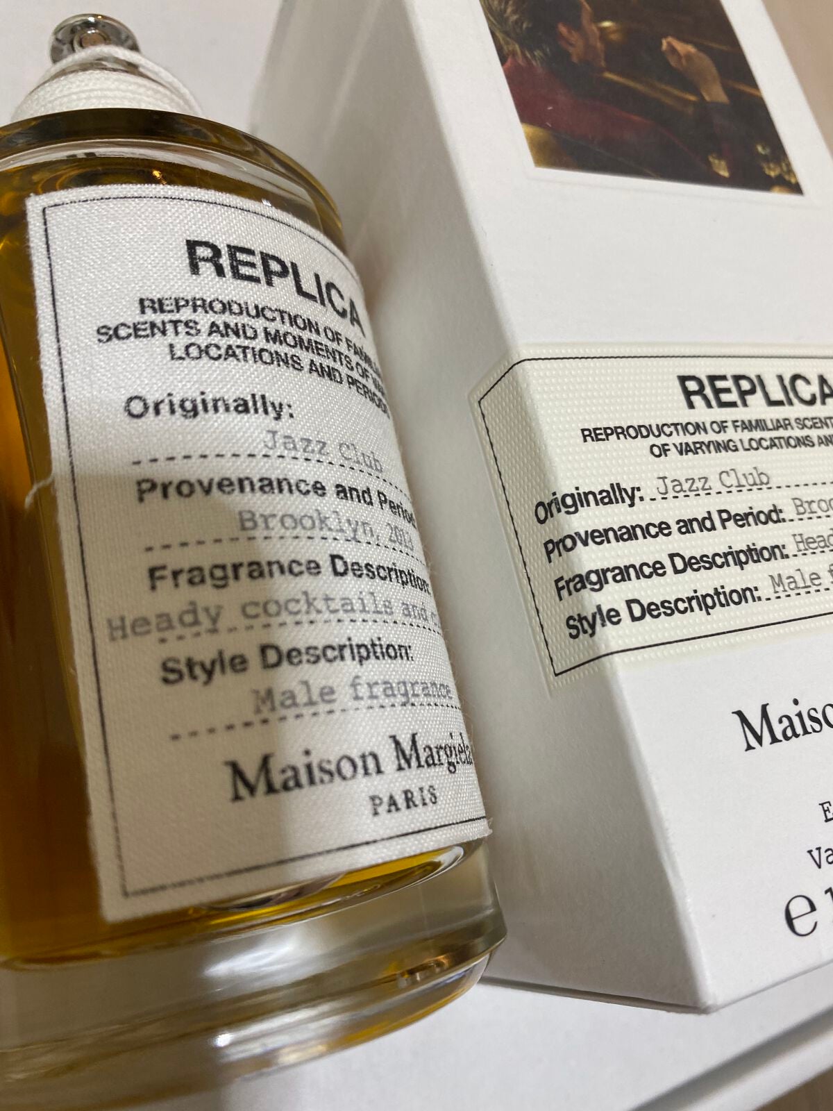 レプリカ オードトワレ ジャズ クラブ/Maison Margiela Fragrances/香水(メンズ)を使ったクチコミ(1枚目)