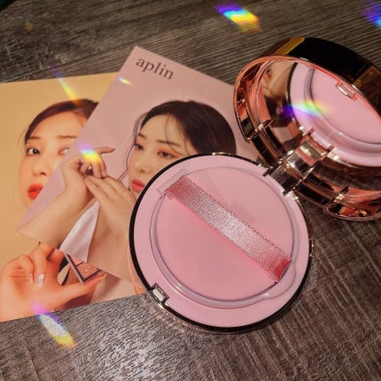ピンクティーツリーカバークッション/APLIN/クッションファンデーションを使ったクチコミ(2枚目)