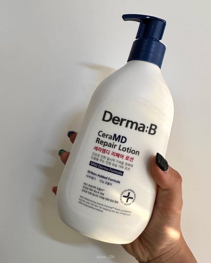 セラMD リペアローション/Derma:B/ボディローションを使ったクチコミ(1枚目)