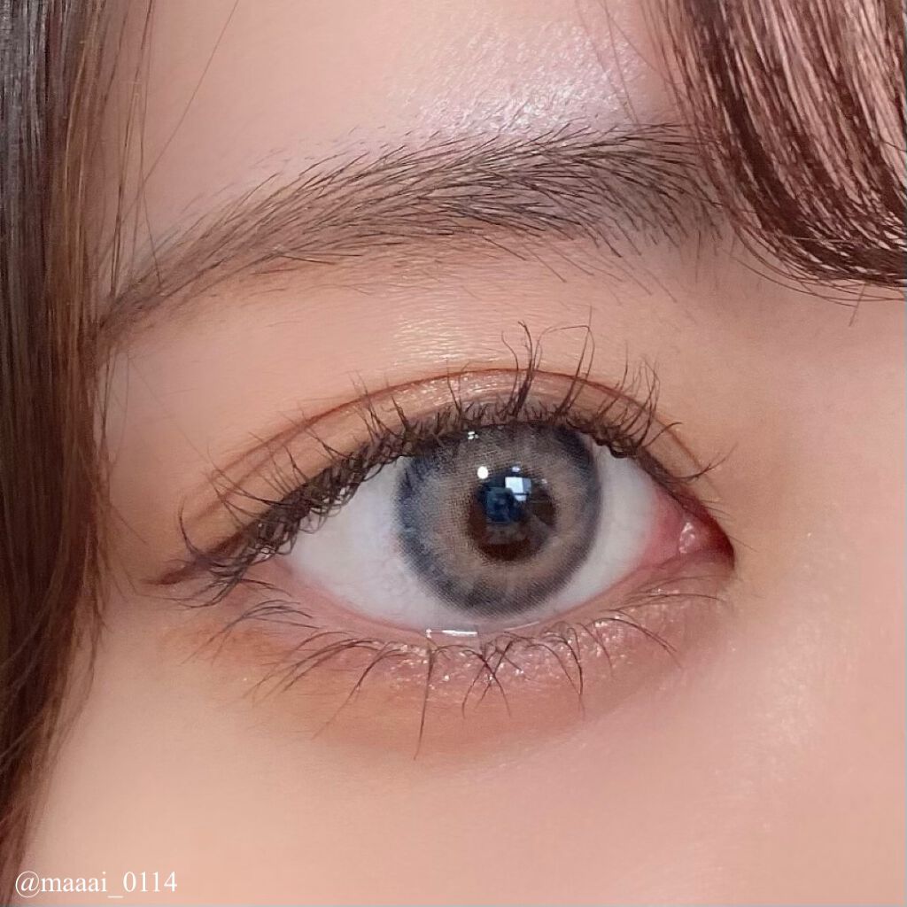 トリッドラブベージュマンスリー (TORRID LOVE BEIGE monthly)/OLOLA/１ヶ月（１MONTH）カラコンを使ったクチコミ（3枚目）