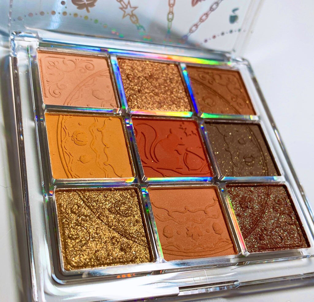 クォーツ 9色アイシャドウパレット(ドリームランドアイシャドウ)/ZEESEA/アイシャドウパレットを使ったクチコミ（2枚目）