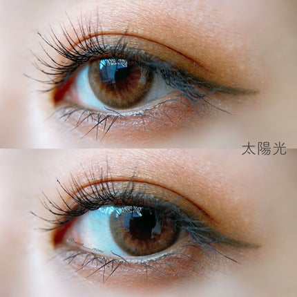 ダズリング3カラーワンデー(Dazzling 3color 1day )/OLOLA/ワンデー(1DAY)カラコンを使ったクチコミ(2枚目)