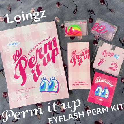 パーマイットアップアイラッシュパーマキット/Loingz/その他キットセットを使ったクチコミ(1枚目)