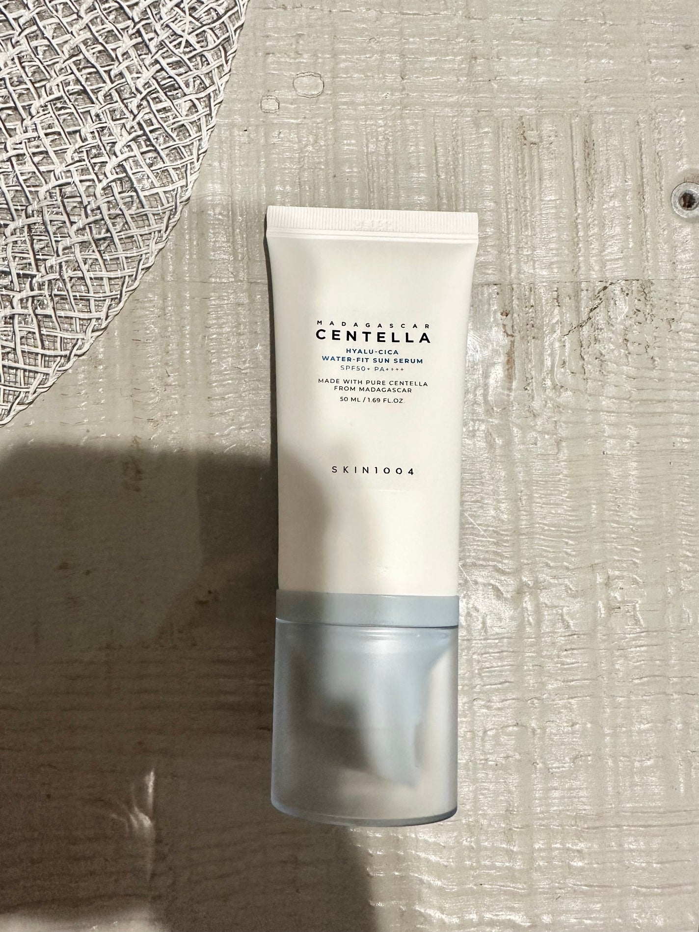 ヒアルーシカ ウォーターフィット サンセラム/SKIN1004/日焼け止めローションを使ったクチコミ(1枚目)