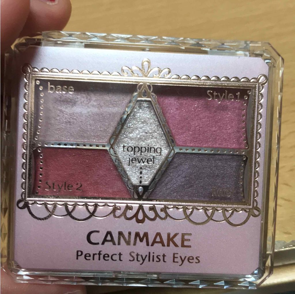 【旧品】パーフェクトスタイリストアイズ/キャンメイク/アイシャドウパレットを使ったクチコミ(1枚目)