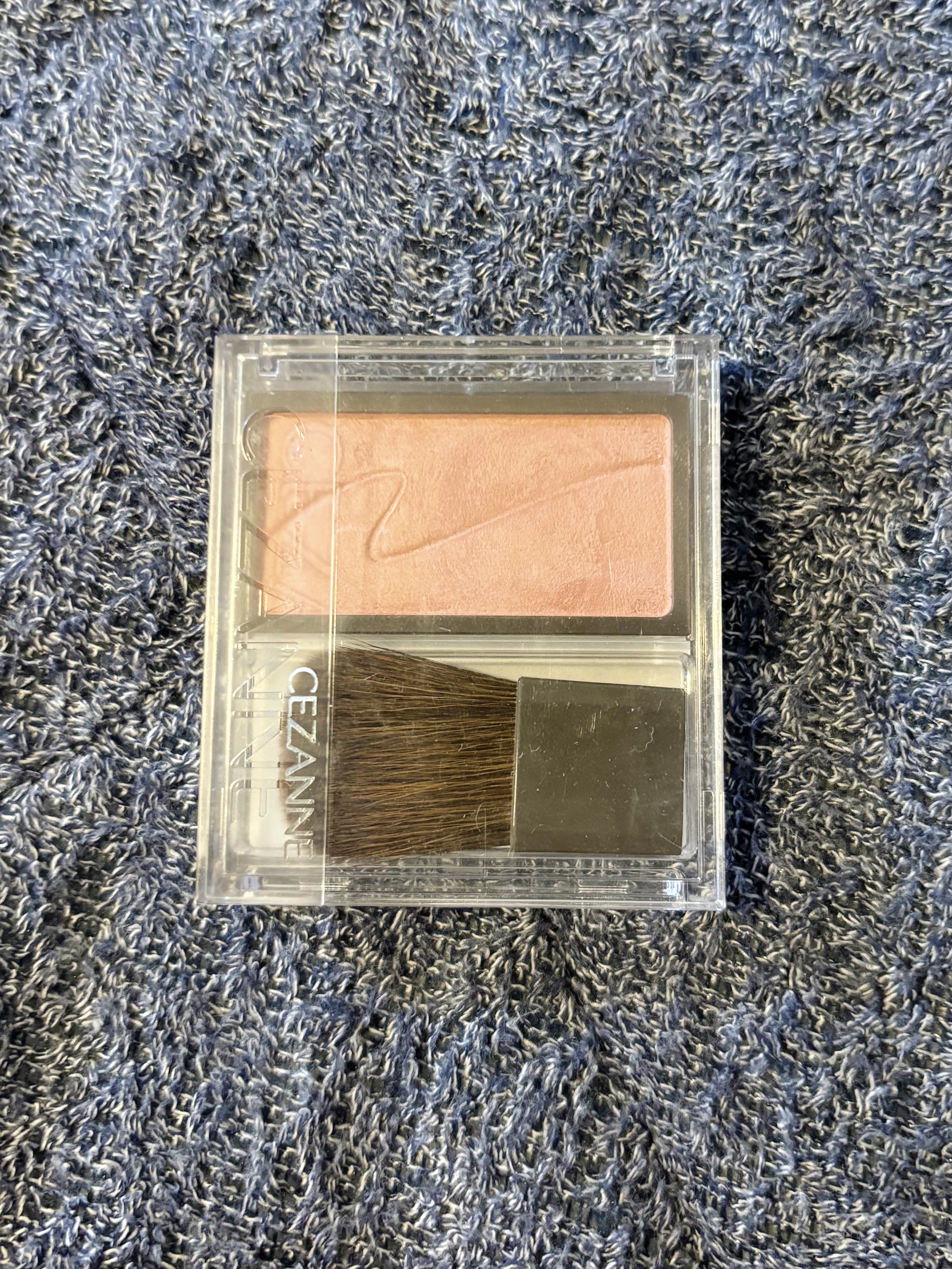 チークブラッシュ/CEZANNE/パウダーチークを使ったクチコミ（1枚目）