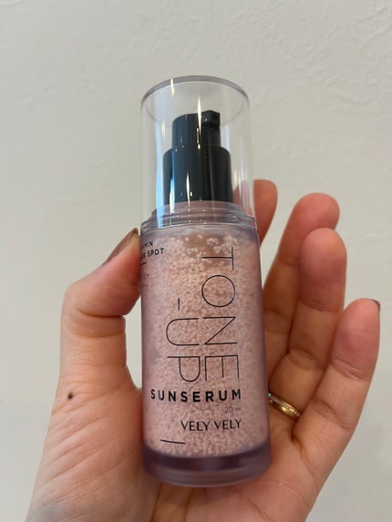 ビタミントーンアップサンセラム/VELY VELY/日焼け止めローションを使ったクチコミ(4枚目)