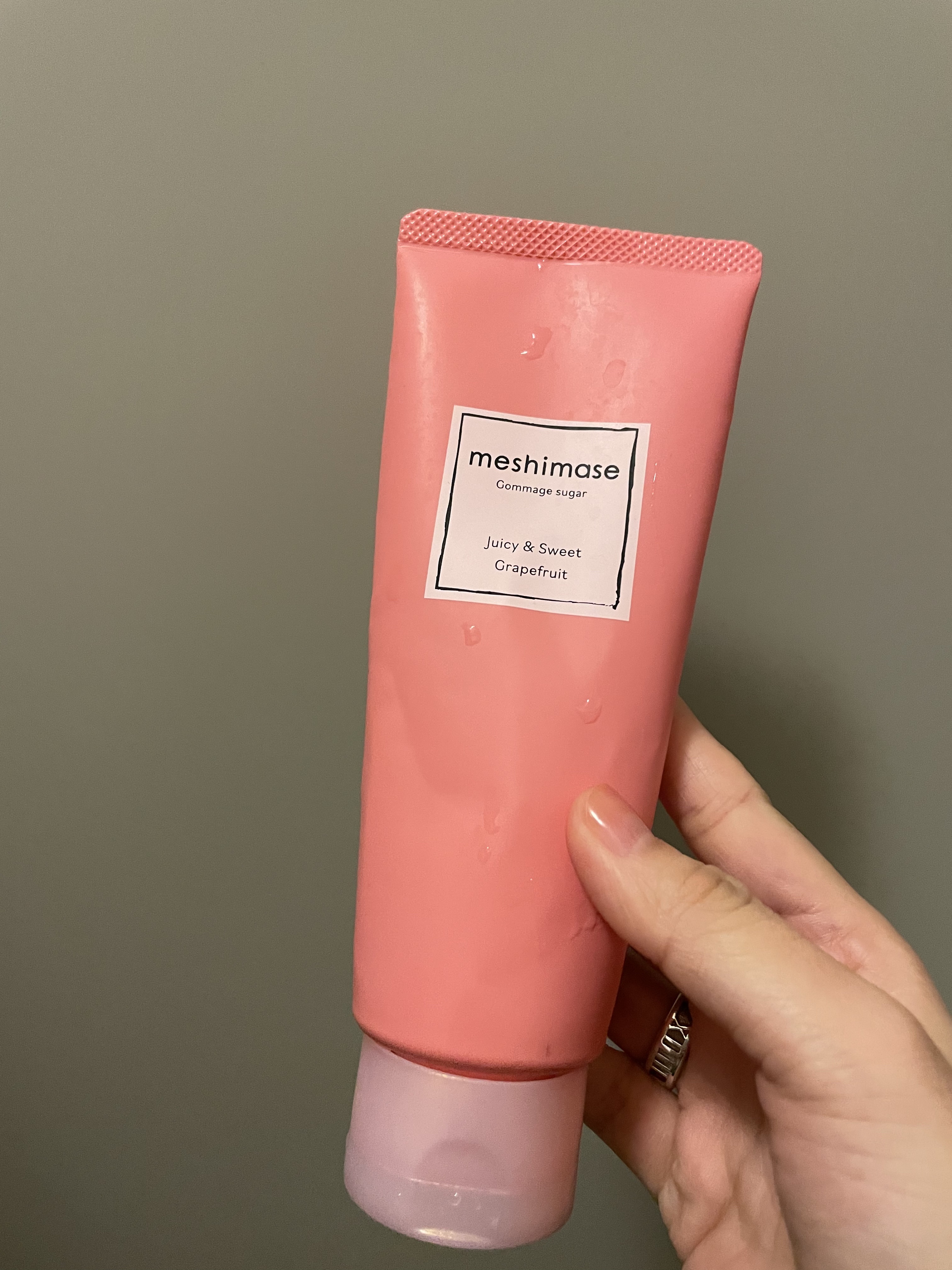 ゴマージュシュガー/meshimase/ボディスクラブを使ったクチコミ（1枚目）