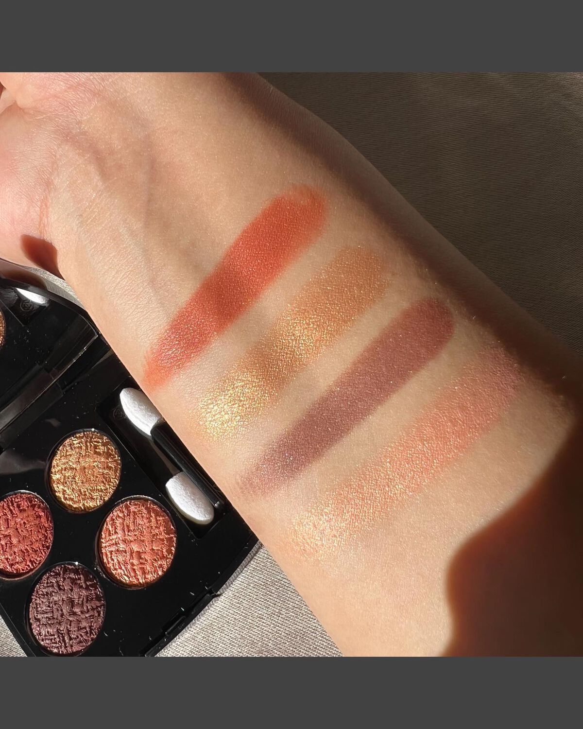 レ キャトル オンブル ツイード/CHANEL/アイシャドウパレットを使ったクチコミ(3枚目)