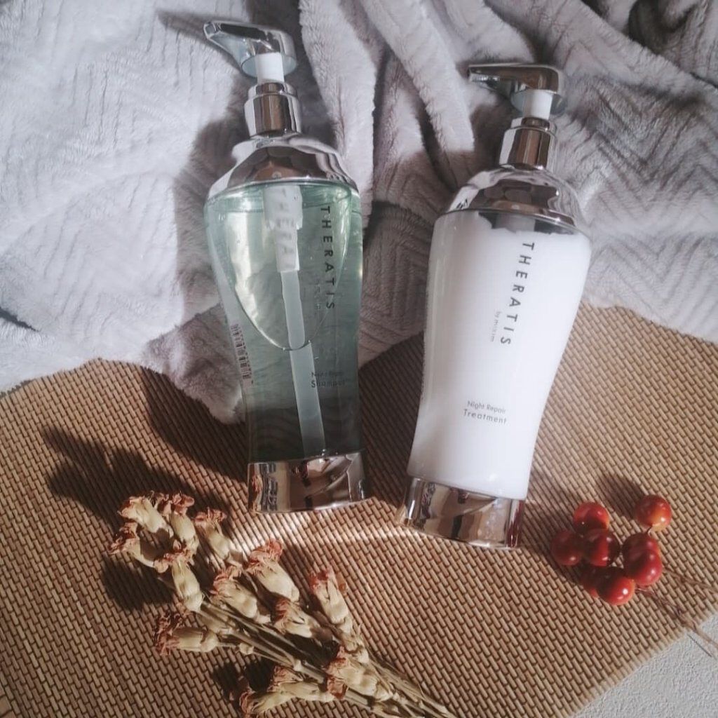 ナイトリペア シャンプー/ヘアトリートメント/THERATIS/シャンプー・コンディショナーを使ったクチコミ（1枚目）