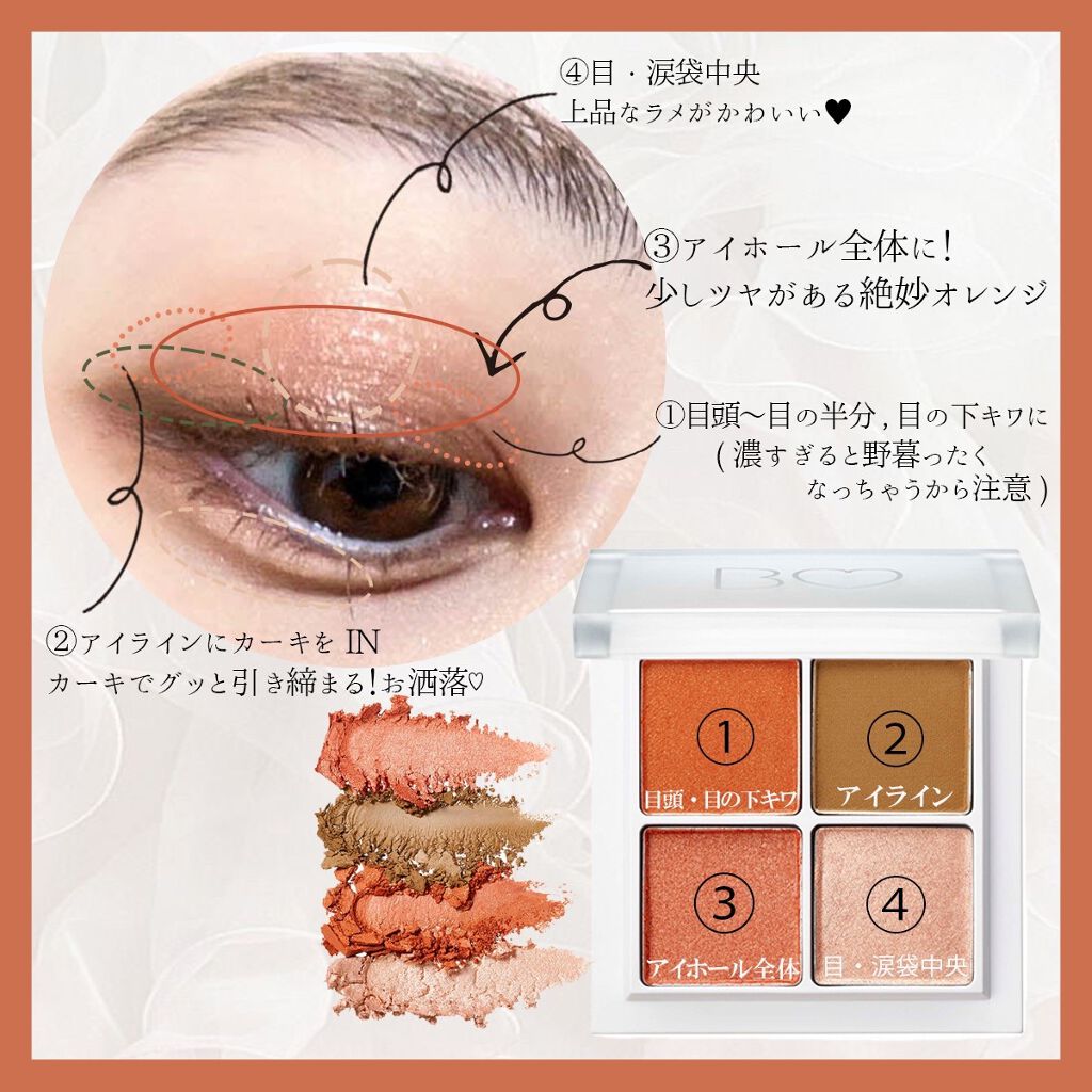 THE アイパレR/b idol/アイシャドウパレットを使ったクチコミ(2枚目)