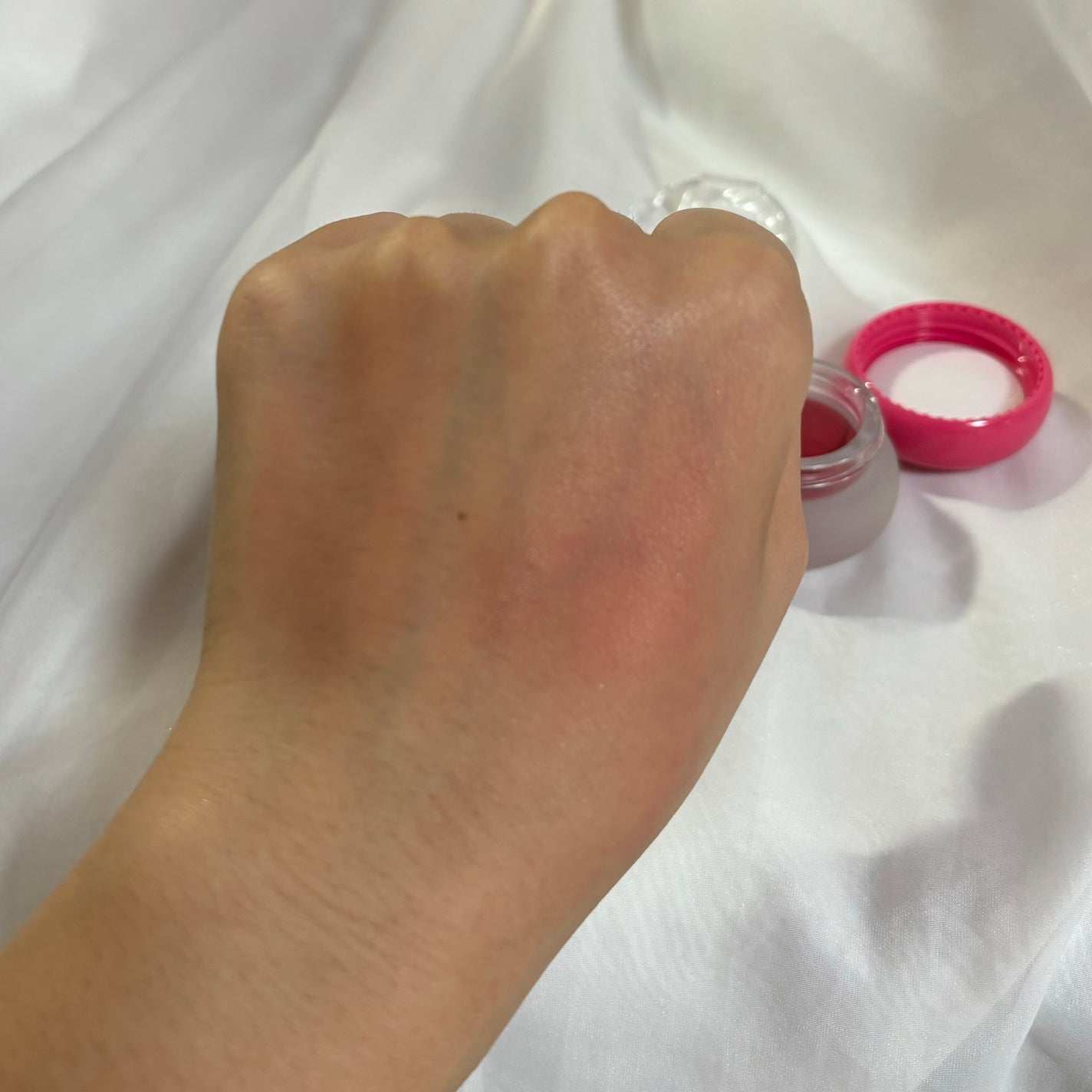 クリームチーク(マットタイプ)/キャンメイク/ジェル・クリームチークを使ったクチコミ(5枚目)